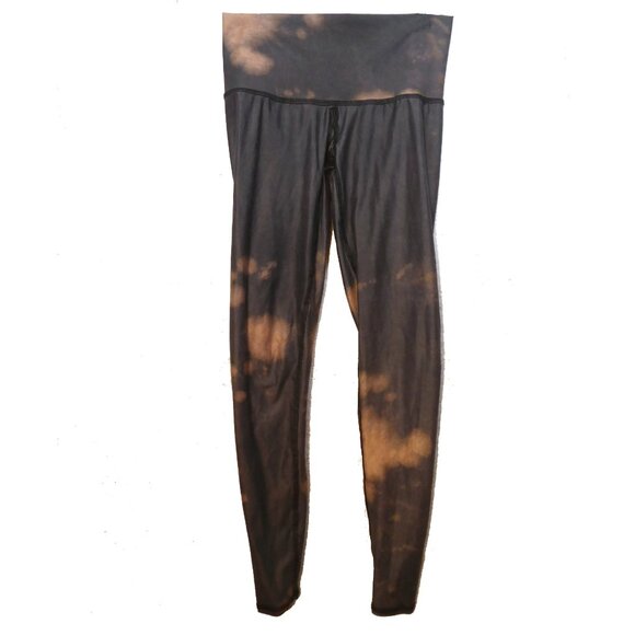 Teeki Stacked Marble Chevron Print Leggings, size X-Small - Picture 6 of 6